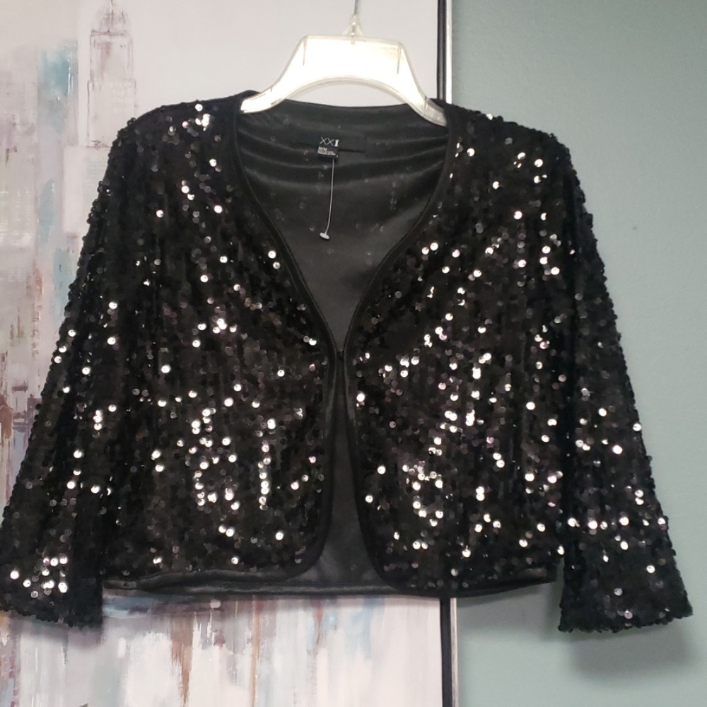 Sequin jacket